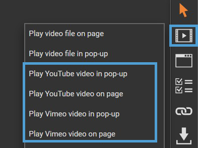 Open Video Above Videos: Play YouTube/Vimeo video in pop-up or on page