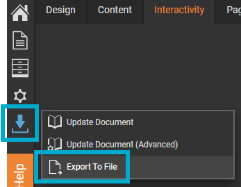 Fully Editable: Export to File