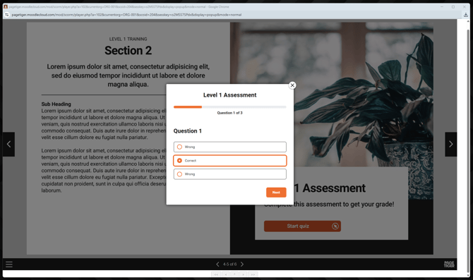 Moodle SCORM