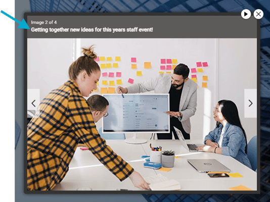 Release Notes - Image Gallery Captions