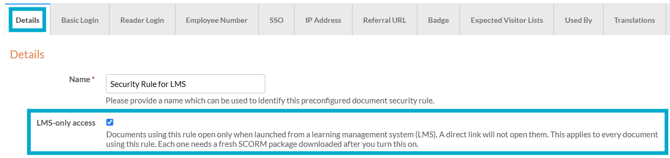 SCORM - LMS Access Only v1