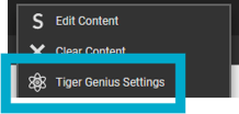 TigerKit TigerGenius Settings 1 - v1