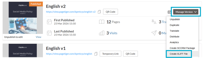 Translations - XLIFF 1 - v1
