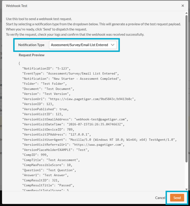 UserGuideDocumentSettingsNotificationsWebhooksTest2