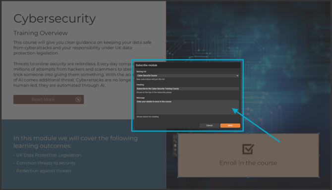 UserGuideSubscribeModuleCourse 1 v1 070926