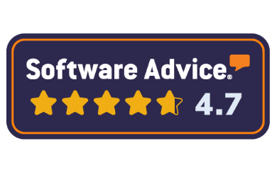 Software Advice Reviews, 4.7 stars